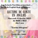 Lecture de contes "Contes bilingues" (dès 4 ans, anglais/français)