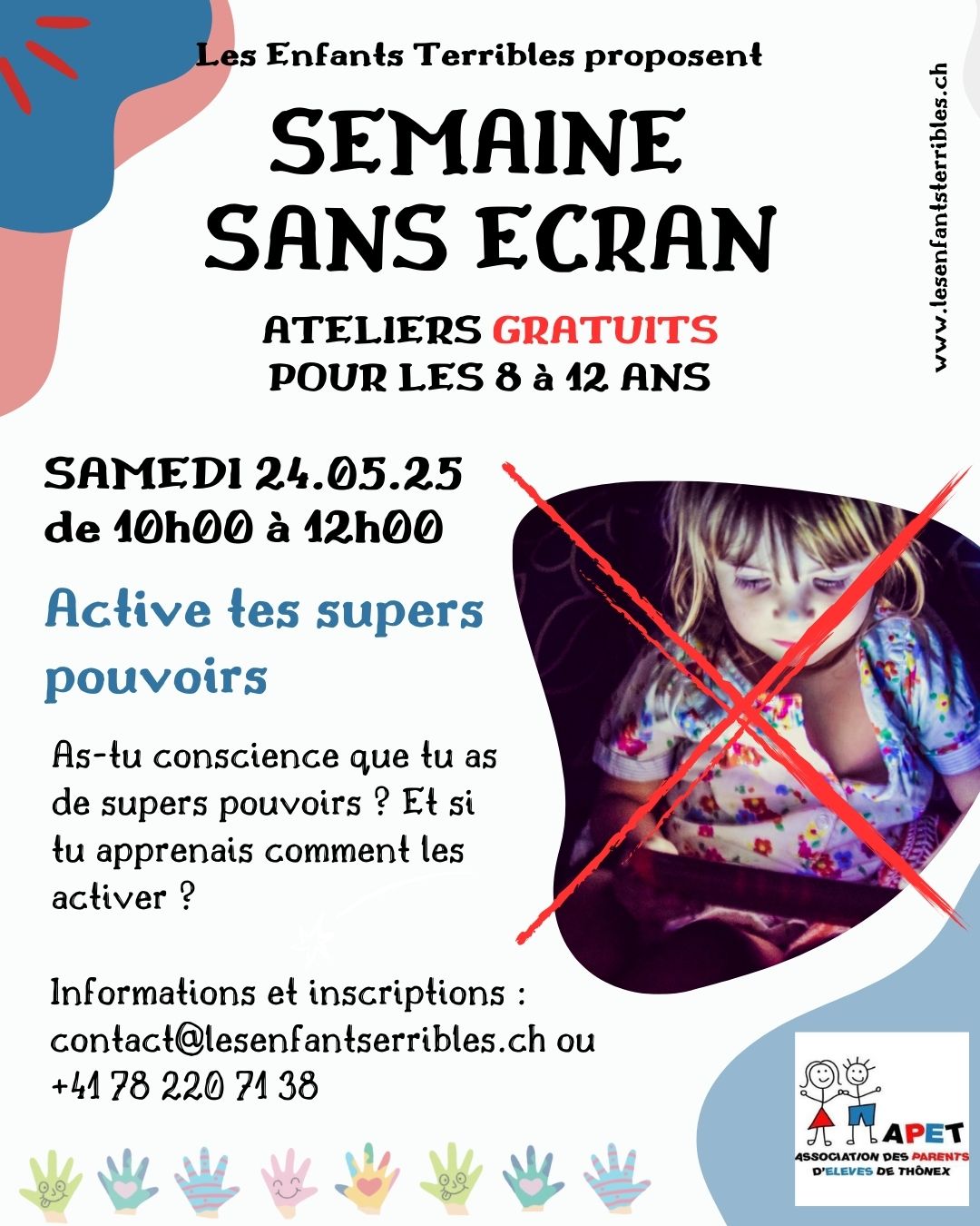 SEMAINE SANS ECRAN - Active tes supers-pouvoirs (8 à 12 ans)