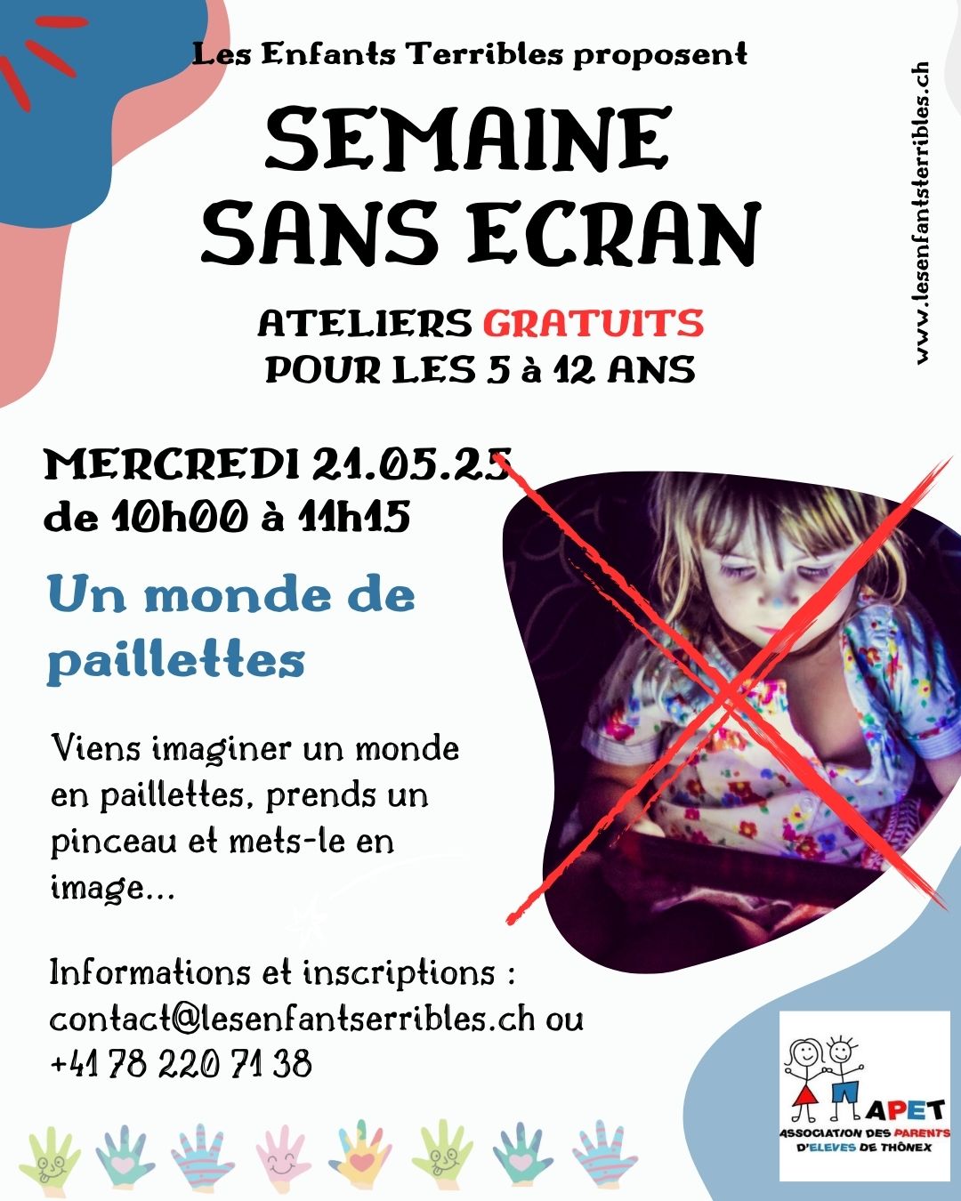 SEMAINE SANS ECRAN - Un monde de paillettes (5 à 12 ans)
