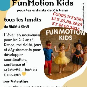 FunMotion Kids (pour les enfants de 2 à 4 ans)