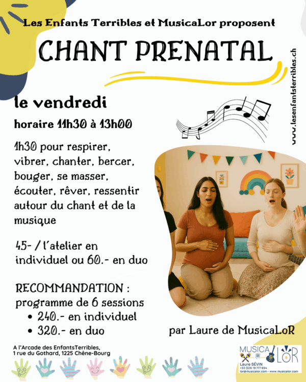 CHANT PRENATAL (pour femmes enceintes)