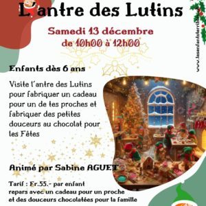 L'ANTRE DES LUTINS (dès 6 ans)