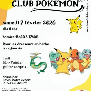 Club Pokemon (5 à 12 ans) - 07.02.26