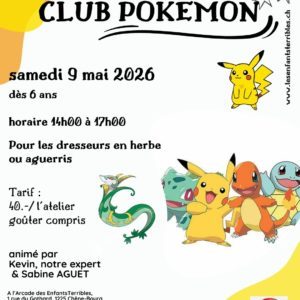 Club Pokemon (5 à 12 ans) - 09.05.26