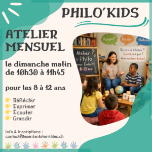 PHILO'KIDS (de 8 à 12 ans) - atelier du 01.03.26