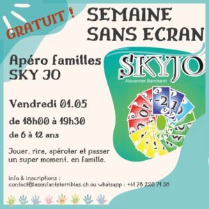 SEMAINE SANS ECRAN : Apéro SkyJo (en famille)