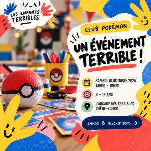 CLUB POKEMON (enfants de 6 à 12 ans)