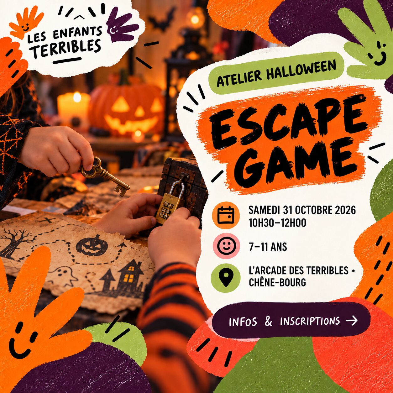Escape game d’Halloween du 31 octobre